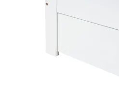 Letto con cassetti contenitore senza testata Legno GIAT 180 x 200 cm Bianco