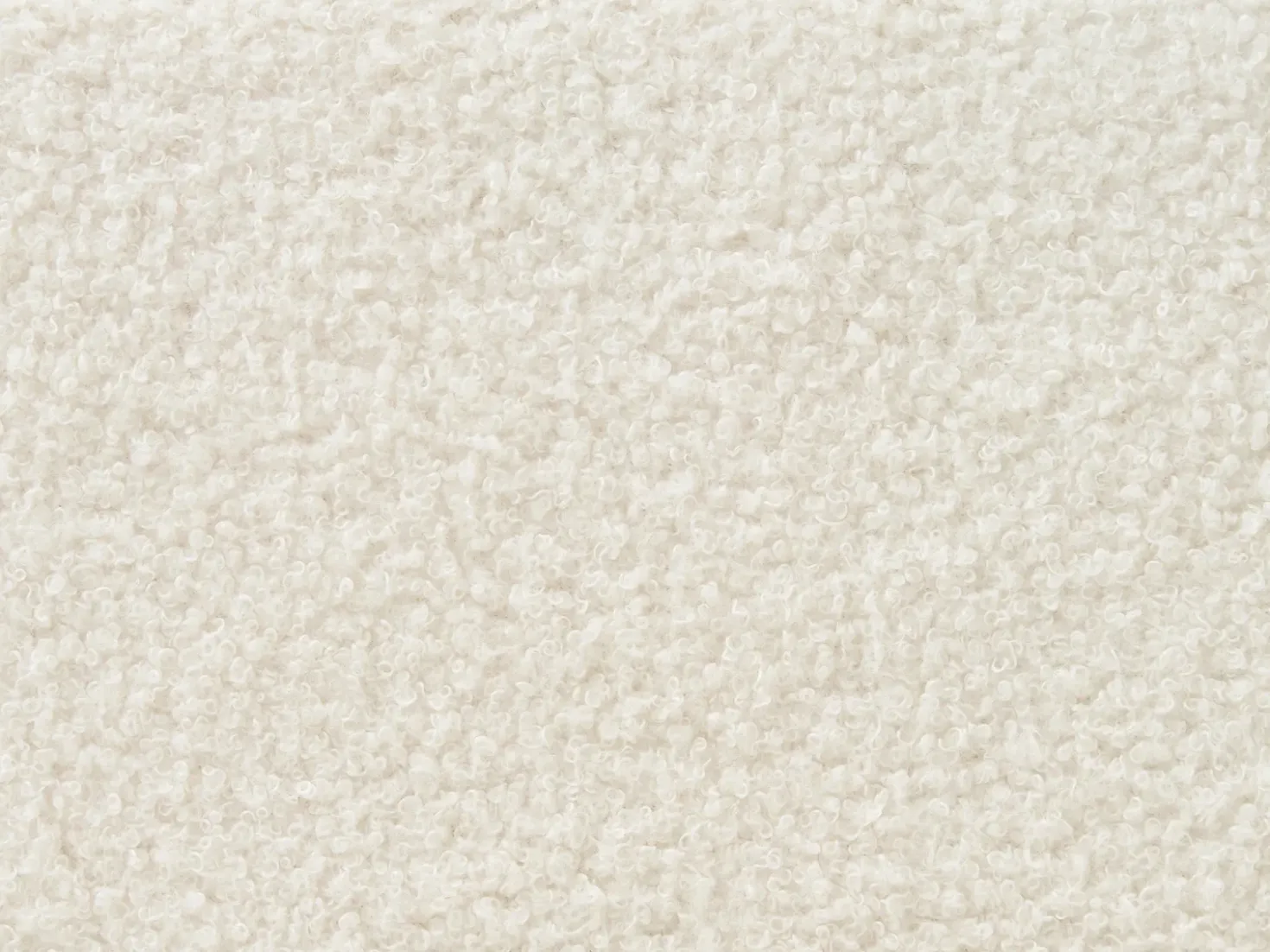 Letto con cassetti contenitori Bouclé SOUTRIN 180 x 200 cm Bianco sporco