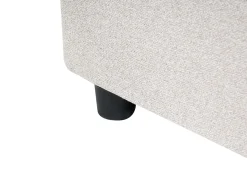 Letto con cassetti contenitore senza testata Tessuto PRADES 180 x 200 cm Beige chiaro