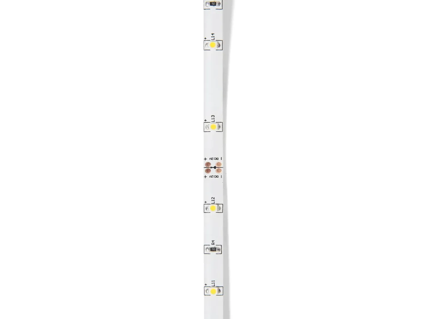 Letto con LED Pelle sintetica ZEN 160 x 200 cm Bianco
