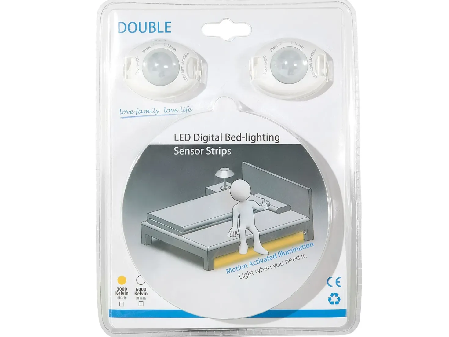 Letto con LED Pelle sintetica ZEN 160 x 200 cm Bianco
