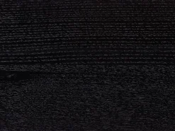 Letto con LED Rattan AURAY 160 x 200 cm Nero