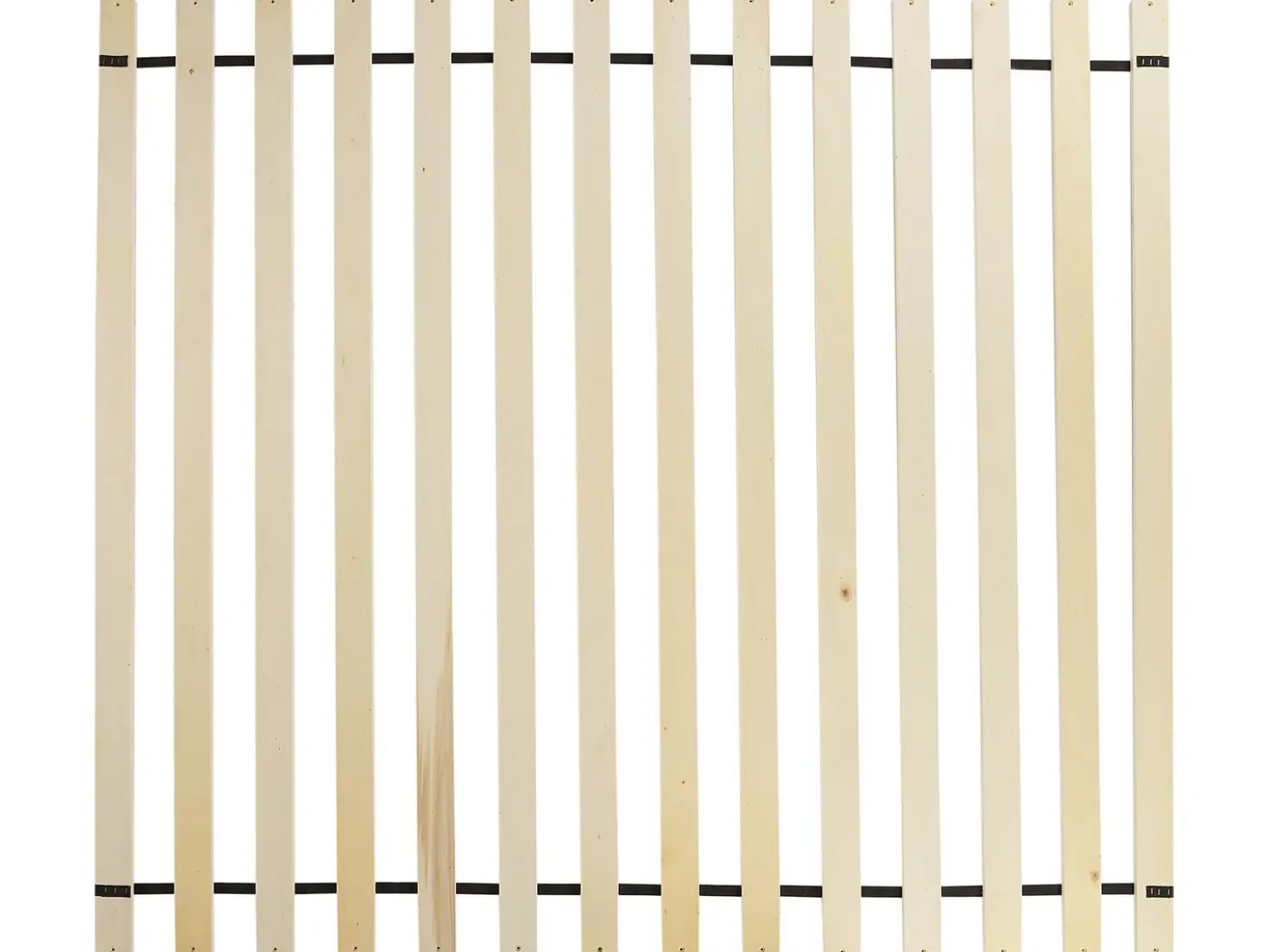 Letto con LED Rattan VARZY 160 x 200 cm Nero