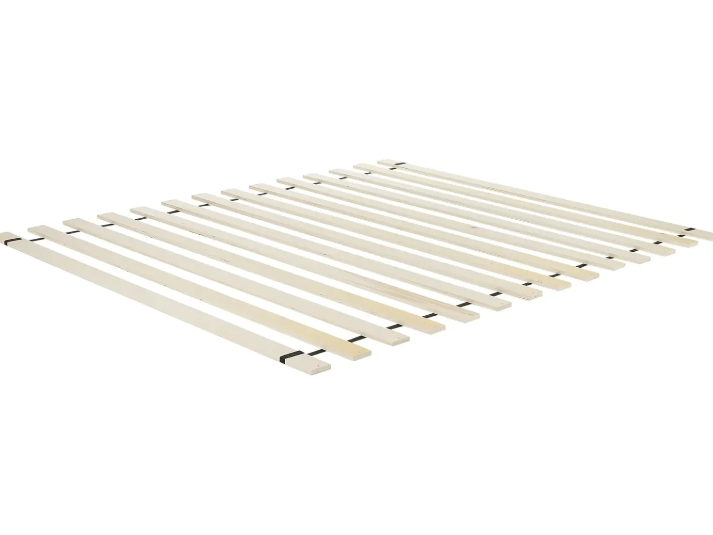 Letto con LED Rattan VARZY 160 x 200 cm Nero