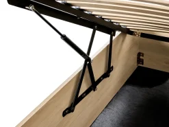 Letto con ottomano senza testata ETEL 180 x 200 cm Marrone chiaro