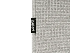 Letto con ottomano senza testata Tessuto DINAN 90 x 200 cm Beige chiaro