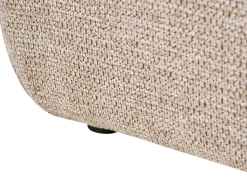 Letto con ottomano senza testata Tessuto GENAS 180 x 200 cm Beige