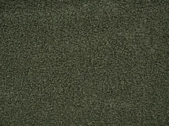 Letto con ottomano senza testata Bouclé DINAN 140 x 200 cm Verde scuro