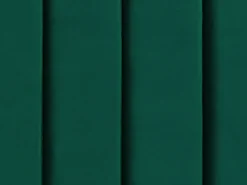 Letto con panca contenitore Velluto NOYERS 140 x 200 cm Verde smeraldo