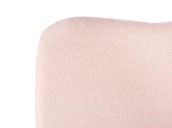Letto contenitore Bouclé BLAGNAC 90 x 200 cm Rosa