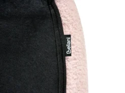 Letto contenitore Bouclé BLAGNAC 90 x 200 cm Rosa