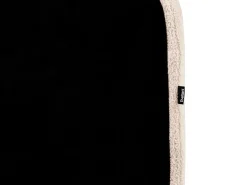 Letto contenitore Bouclé BLAGNAC 180 x 200 cm Beige chiaro