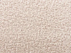Letto contenitore Bouclé BLAGNAC 180 x 200 cm Beige chiaro