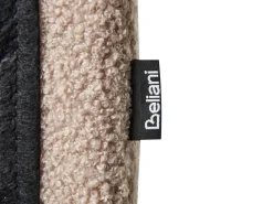 Letto contenitore Bouclé BLAGNAC 180 x 200 cm Beige