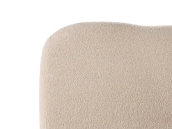 Letto contenitore Bouclé BLAGNAC 90 x 200 cm Beige