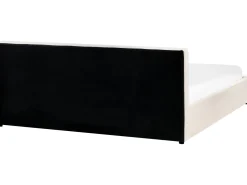 Letto contenitore Bouclé BOUSSE 180 x 200 cm Bianco sporco