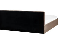 Letto contenitore Bouclé BOUSSE 180 x 200 cm Tortora