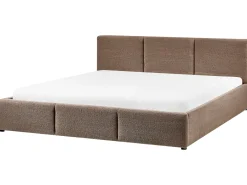 Letto contenitore Bouclé BOUSSE 180 x 200 cm Tortora