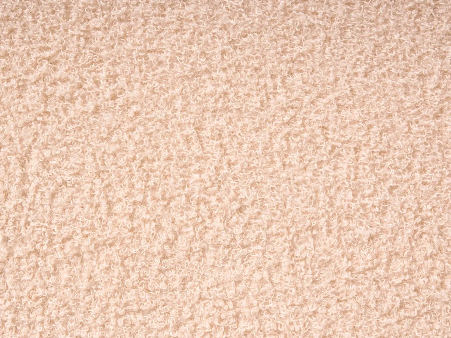 Letto contenitore Bouclé CHADENET 180 x 200 cm Rosa pesca