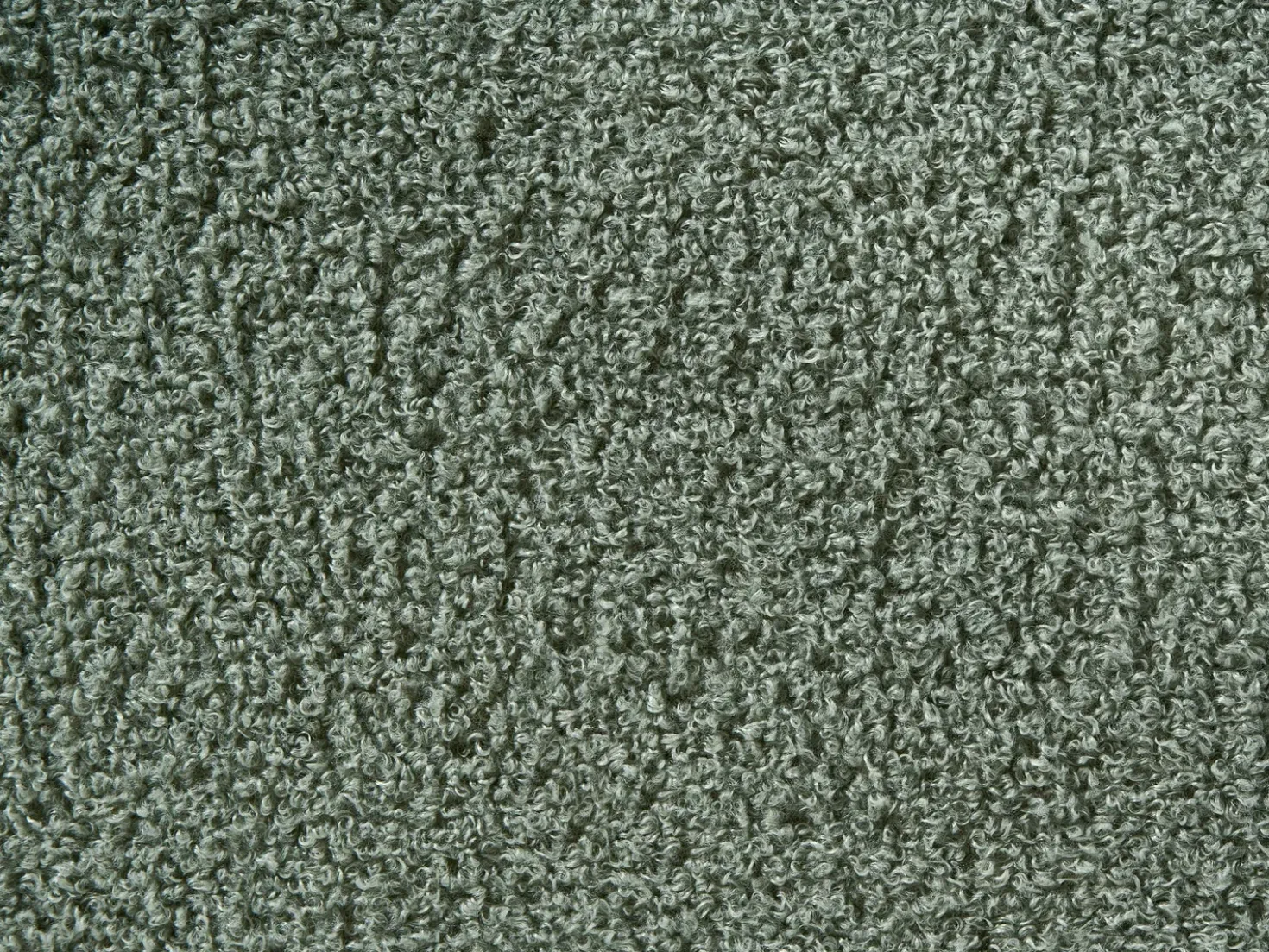 Letto contenitore Bouclé LORIENT 140 x 200 cm Verde