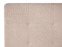 Letto contenitore Bouclé LORIENT 180 x 200 cm Beige