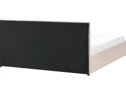 Letto contenitore Bouclé MASSOGNES 180 x 200 cm Beige