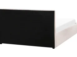 Letto contenitore Bouclé MONTLAUR 140 x 200 cm Beige