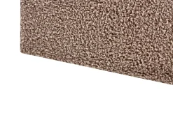 Letto contenitore Bouclé ORBEY 180 x 200 cm Marrone
