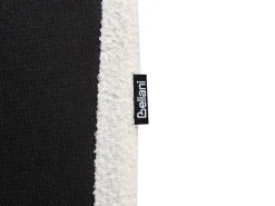 Letto contenitore Bouclé ORBEY 180 x 200 cm Bianco sporco