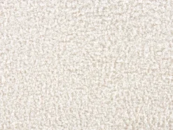Letto contenitore Bouclé ORBEY 180 x 200 cm Bianco sporco