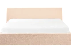 Letto contenitore Bouclé ORBEY 180 x 200 cm Beige