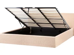 Letto contenitore Bouclé ORBEY 180 x 200 cm Beige