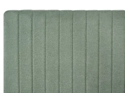 Letto contenitore Bouclé VION 180 x 200 cm Verde