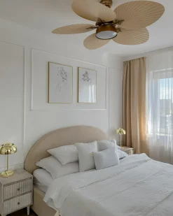 Letto contenitore Bouclé VAUCLUSE 180 x 200 cm Beige