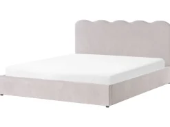 Letto contenitore Ciniglia NANTERRE 180 x 200 cm Tortora