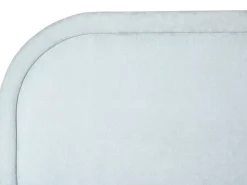 Letto contenitore Ciniglia QUILLIEN 180 x 200 cm Azzurro