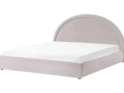 Letto contenitore Ciniglia MOUZON 180 x 200 cm Tortora
