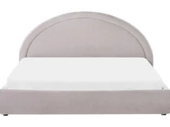Letto contenitore Ciniglia MOUZON 180 x 200 cm Tortora