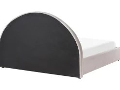 Letto contenitore Ciniglia MOUZON 180 x 200 cm Tortora