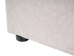 Letto contenitore Ciniglia QUILLIEN 180 x 200 cm Tortora