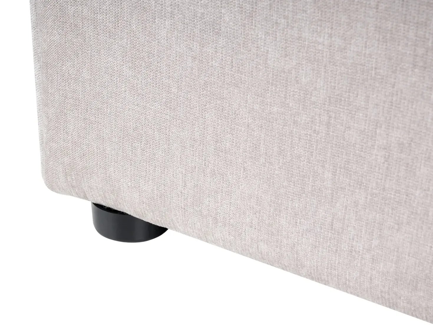 Letto contenitore Ciniglia QUILLIEN 180 x 200 cm Tortora