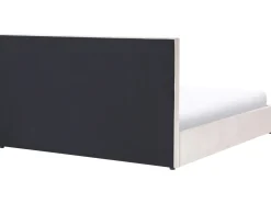 Letto contenitore Ciniglia QUIBERON 180 x 200 cm Tortora