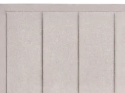 Letto contenitore Ciniglia QUIBERON 180 x 200 cm Tortora