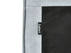Letto contenitore Ciniglia MOISSAC 180 x 200 cm Azzurro