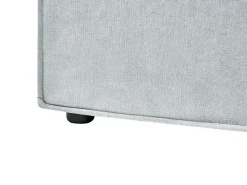 Letto contenitore Ciniglia MOISSAC 180 x 200 cm Azzurro