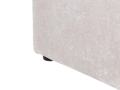 Letto contenitore Ciniglia CHALLANS 160 x 200 cm Tortora