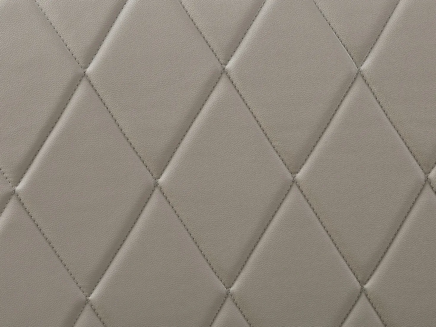 Letto contenitore Pelle sintetica ROCHEFORT 180 x 200 cm Tortora