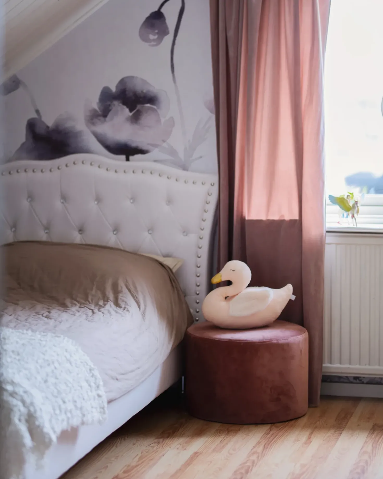 Letto contenitore Pelle sintetica METZ 90 x 200 cm Bianco