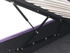 Letto contenitore per bambini Corona Velluto GRISETOT 90 x 200 cm Viola