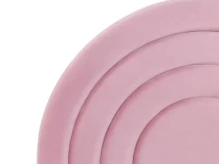 Letto contenitore per bambini Velluto ANET 90 x 200 cm Rosa